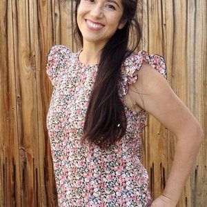 Acceglio Floral Blouse